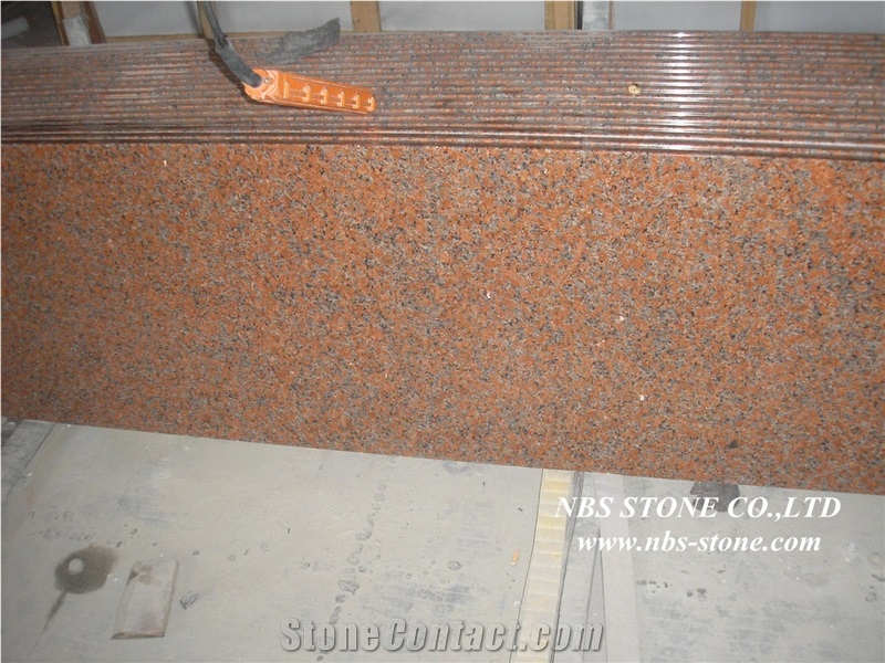 China Red Granite Countertop,G562 Granite Kitchen Countertop