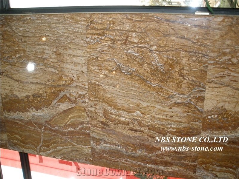 French Gold Travertine(Old) Slabs & Tiles,French Yellow Travertine