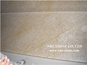 G682 Granite Kitchen Countertop,Yellow Polished Kitchen Countertop&Worktops