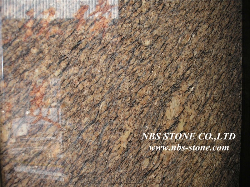 Giallo California Gold Granite Polished Slab&Tiles,Brazil Yellow Granite Floor Covering