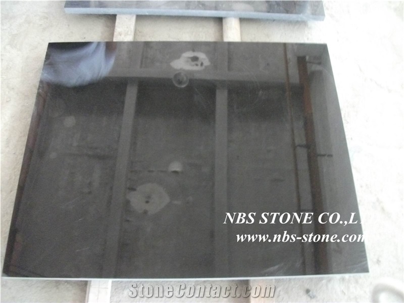 India Black Granite Floor Covering,Premium Black Granite Slabs