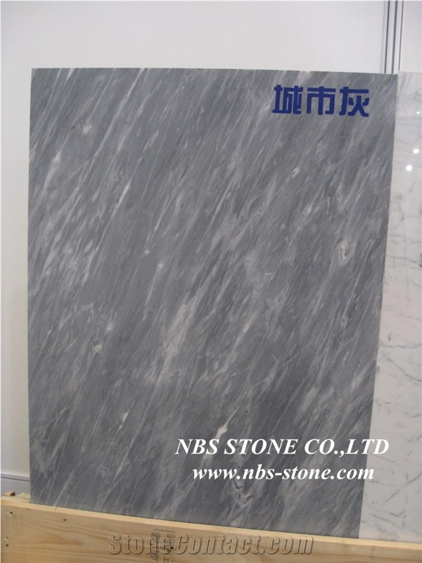 Italy Grey Marble Tiles & Slabs, City Grey Marble,Wall Covering Tiles