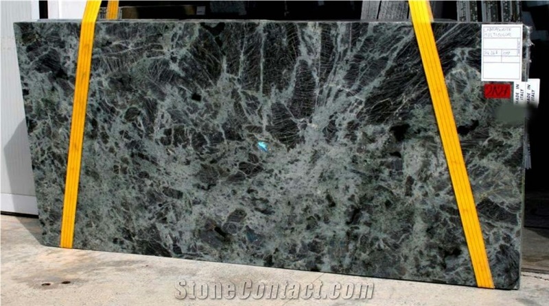 Labradorite Blue Polished Granite Slabs&Blue Granite Floor Covering, China Blue Granite