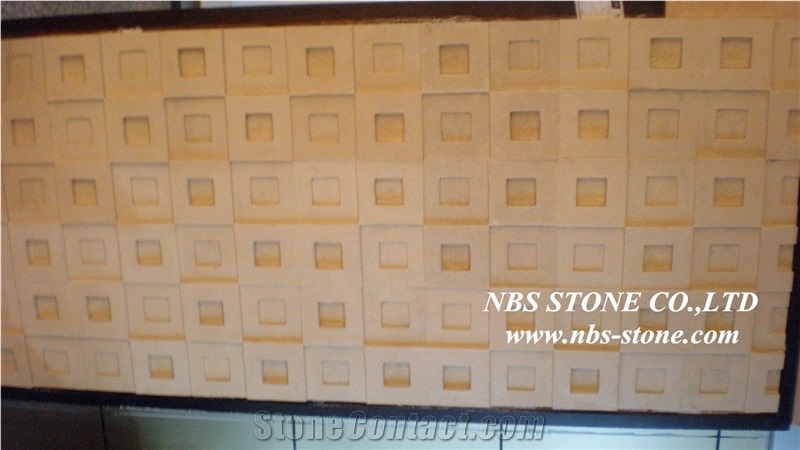 Marble Relief,Yellow Sandstone Wall Relief