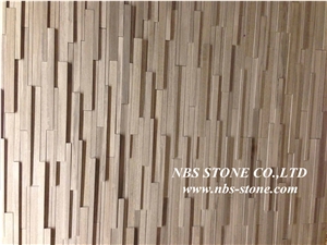 Perlino Bianco Beige Slate Cultured Stone, Italy Beige Marble Wall Cladding