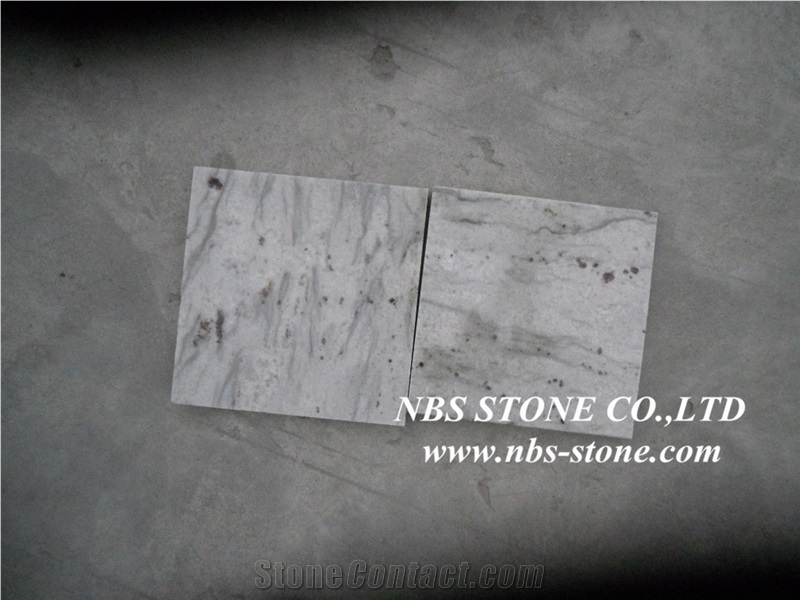 River White Granite Slabs& Tiles,India White Granite Floor Covering