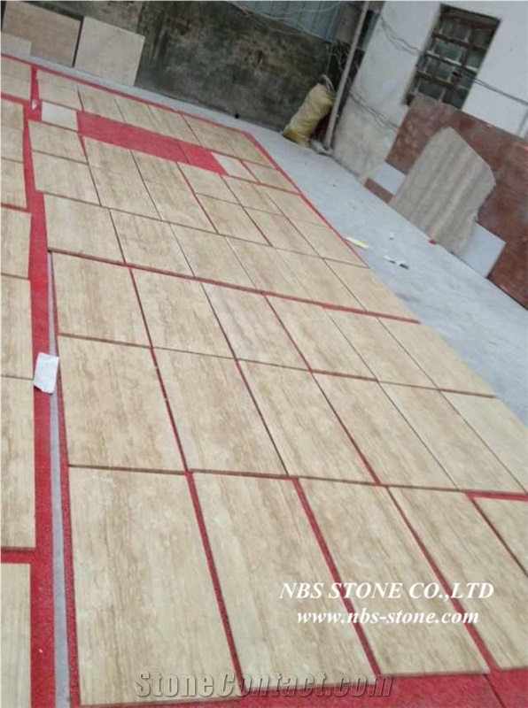 Travertine Slabs&Tiles,Denizli Beige Travertine Floor Tiles