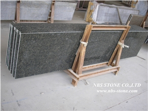 Verde Ubatuba Granite Countertop,Green Granite Countertop,Kitchen Worktops