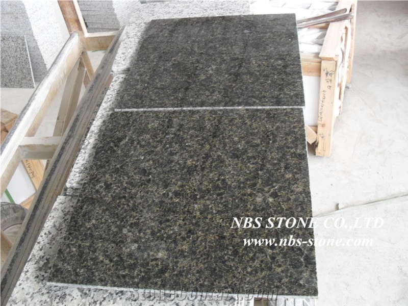Verde Ubatuba Granite Slabs & Tiles,Green Granite Floor Covering