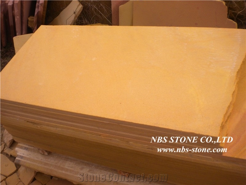 Yellow Sandstone Tiles&Slabs,Sandstone Floor Tiles