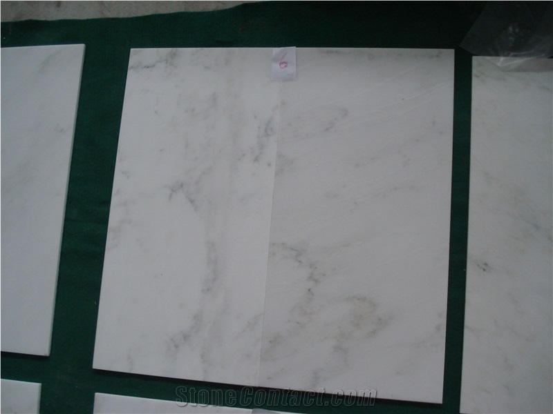 China White Marble Slabs/China Marble/White Marble/Snow White Marble/Shandong White Marble/ Laizhou White Marble