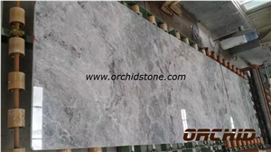 Polished Silver Mink Marble Slabs & Tiles, China Grey Marble