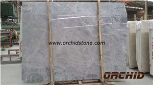 Silver Mink Marble Polished Slabs, China Grey Marble