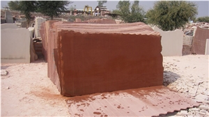 Agra Red Slabs Stone for Building & Walling