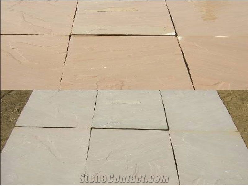 Autumn Brown Sandstone Tiles, Red India Sandstone Tiles & Slabs