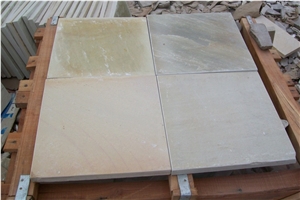Mint Sandstone Tiles & Slabs, Beige Sandstone Tiles & Slabs