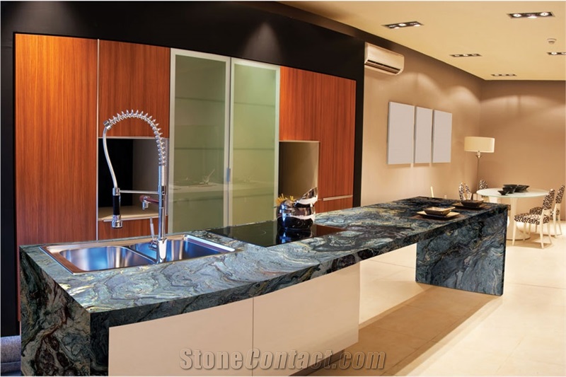 Fusion Quartzite Kitchen Countertop,Brazil Quartzite Work Top,Fushion Quartzite Countertop