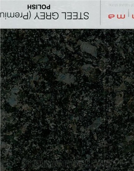 Steel Grey Granite Tiles & Slabs, Grey India Granite Tiles & Slabs