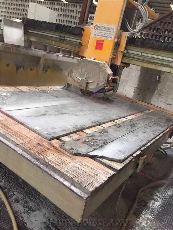 China Grey Quintessence Marble Slabs,Polished Machine Cutting Marble Tiles for Hotel Flooring Tiles
