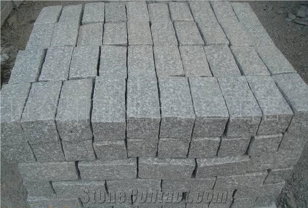 Chinese Grey G603 Granite Kerbstones,Flamed Stone Pavers