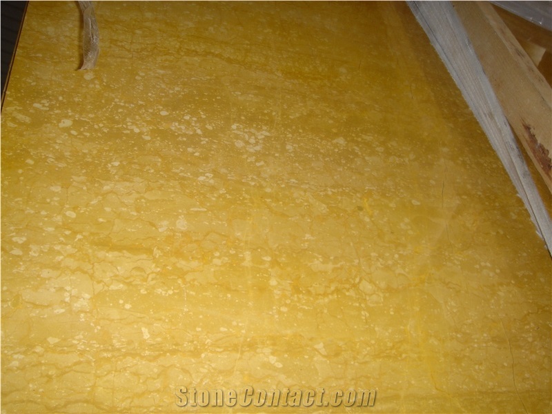 Imperial Gold Marble Slabs & Tiles, Turkey Yellow Marble