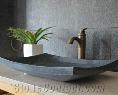 Best Natural Stone Wash Basin Sink by Granite for Outdoor Indoor,China G654 Granite Rectangular Wash Basin
