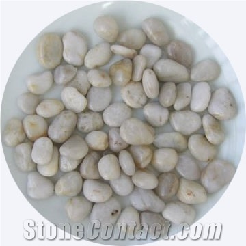 Cheaper White Pebble Stone,Size in 10~30 Mm,30~50mm,50~80mm