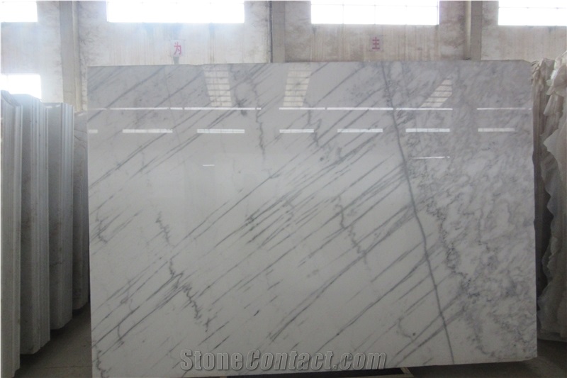 Cheapest Guangxi White Marble Slabs & Tiles, China White Marble
