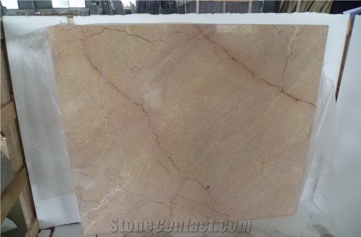 Chinese Pink Peach Marble Worktops, Pacific Peach Marble Countertop