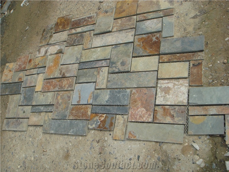 Roman Pattern Paving Tile, Rusticslate Paving Tile, Slate Paving Sets