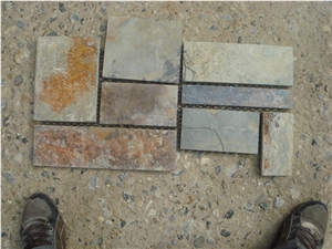 Roman Pattern Paving Tile, Rusticslate Paving Tile, Slate Paving Sets