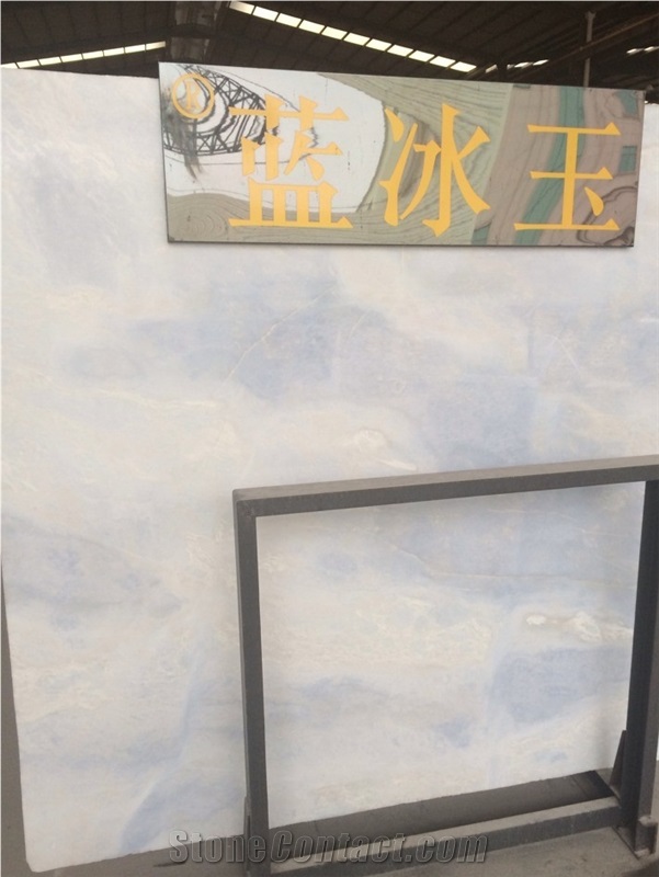 Blue Onyx Slabs/Tiles, Exterior-Interior Wall,Floor Covering,Wall Capping, New Product,High Quanlity & Reasonable Price