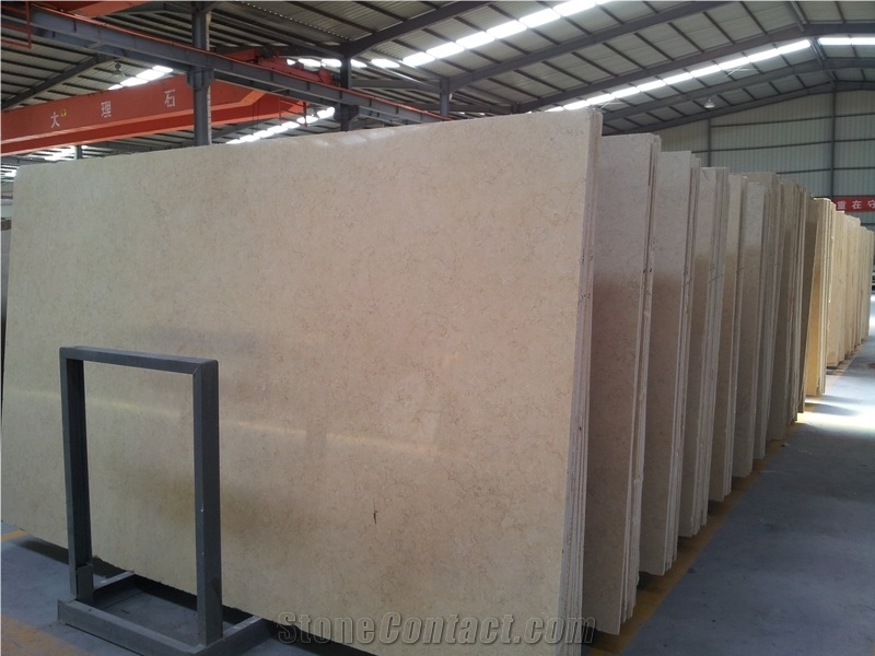 Sunny Beige Marble Slabs/Tiles, Exterior-Interior Wall/Floor Covering, Wall Capping, New Product, Best Price ,Cbrl,Spot,Export. Quarry Owner
