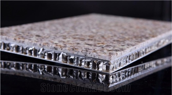 Fire-Proof Outdoor Decorative Marble Aluminium Honeycomb Backed Stone Composite Cladding Panels for Walls