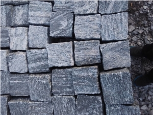 China Blue Granite Cube Stones for Landscaping