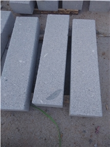 China G341 Grey Granite Kerbstone Bush Hammered,Lowest Price Pavers, Kerbstone
