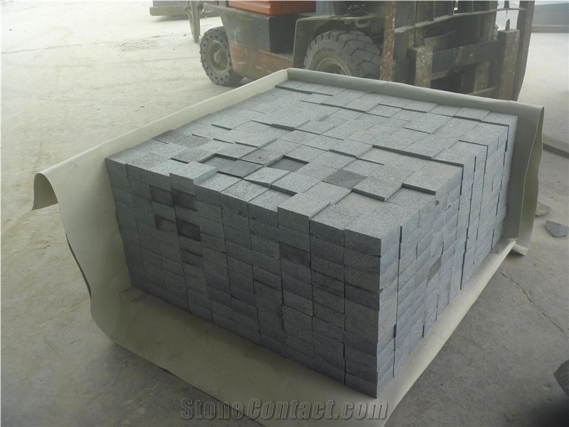 China G654 Cube Stone,Grey Cube Stone,For Outside Paving,Wholesaler,Quarry Owner