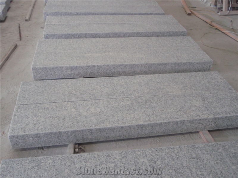 G602 Grey Granite Kerbstone, Cut-To-Size, Polished Fujian G602 Granite Tiles