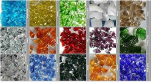 Monumetal Glass Chippings,Glass Pebbles Stone,Glass Stone Gravels,Crushed Glass Chippings, Crushed Glass Stone