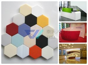 Acrylic Solid Surface Sheets/Slabs High Quality with Artificial Stone Adhesives