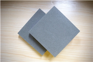 2/3cm Grey Artificial Quartz Stone Solid Surface Directly from China Manufacturer at Cheap Pricing More Durable Than Granite