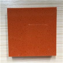 China Orange Quartz Stone Slab,Normally Produced Size 118*55 and 126*63,For Vanity Surround,Round Table Top,Kitchen Countertop,Top Quality and Service,More Durable Than Granite, Minus the Maintenance