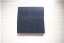 Cut to Size&Prefab Quartz Absolute Black for Kitchen Counter Top Table Top with Iso/Nsf Certificate Using Recycled Materials No Radiation Shining Series Normally Produced Slab Size 118*55 and 126*63