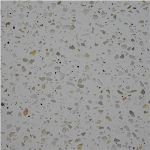 Manmade Quartz Slab Quartz Panel for Countertop and Washroom Table Top, Aging and Stain Resistant