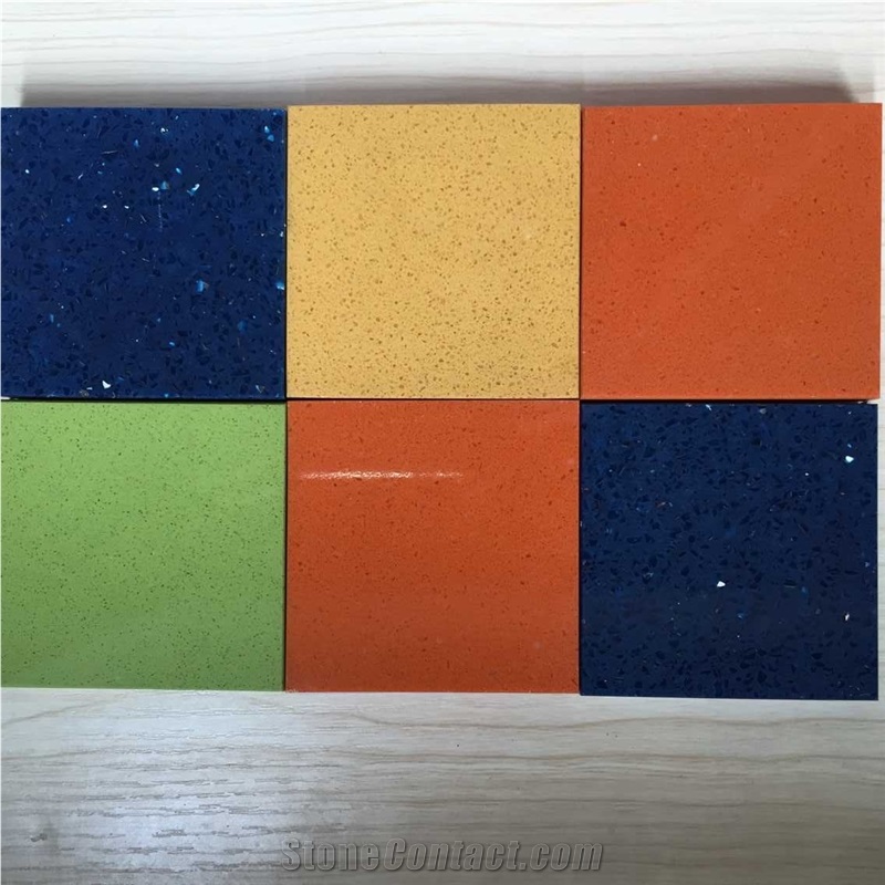 Multi Family & Hotel Quartz Stone for Cut to Size Project 1.5cm or 1.8cm Thick for Floor&Wall with Polishing Quartz Surface with Scratch Resistant and Stain Resistant