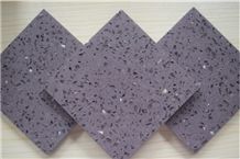 Multifamily & Hotel China Purple Quartz Stone Tiles & Slabs for Cut to Size Project Like Counter Top,Tabletop,Floor and Wall Polished Quartz Surfaces Galaxy Purple Of Crystal Collection More Durable T