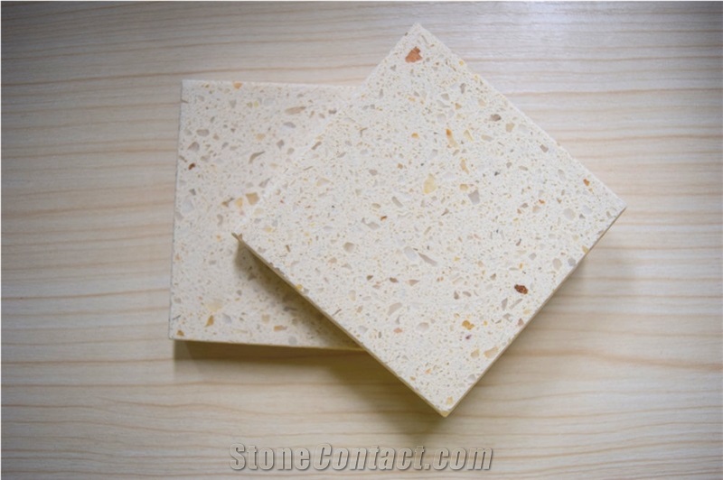 Quartz Stone Slab&Tile Grey Of Solid Color Low Water Absorption But Cheap Pricing Directly from China Manufacturer More Durable Than Granite Thickness 2cm or 3cm