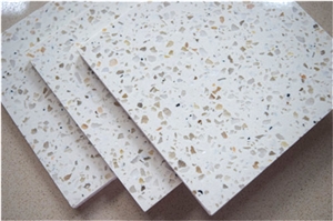 Shining White Quartz Stone with Bright Surface for Prefab Countertops Your First Kitchen Countertop Options Nonporous More Durable Than Granite Countertops Slab Size 3200*1600 or 3000*1400