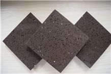 Stellar Brown Artificial Quartz Stone Shining Series Cut to Size Corian Stone for Kitchen Counter Top Vanity Top Table Top Design More Durable Than Granite Thickness 2cm or 3cm Easy Clean and Maintain