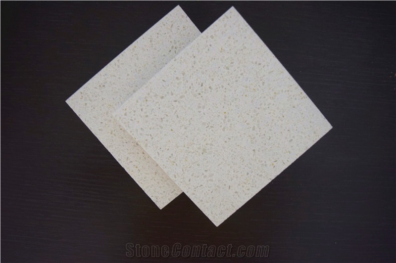 White Quartz Stone with Bright Surface for Prefab Countertops Your First Kitchen Countertop Options Directly from China Manufacturer at Cheap Price More Durable Than Granite Thickness 2cm or 3cm